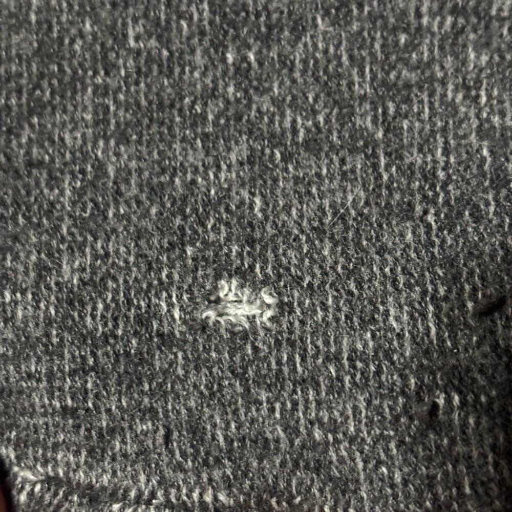 🛍bundle sale🛍Babaton Gray Wool & Cashmere Sweater Cardigan small - Picture 10 of 10